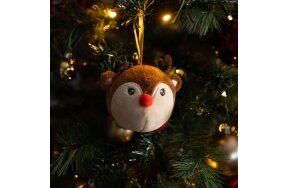 LEGAMI ΛΟΥΤΡΙΝΟ ΣΤΟΛΙΔΙ ΤΑΡΑΝΔΟΣ PLUSH XMAS REINDEER SSD0004